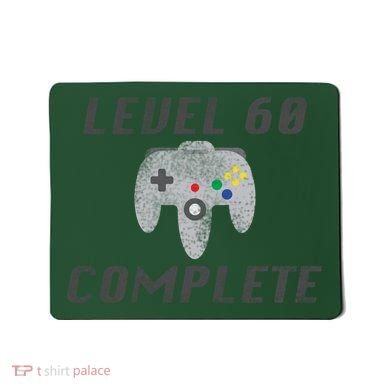 Level 60 Complete 60th Birthday Mousepad