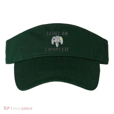 Level 60 Complete 60th Birthday Visor