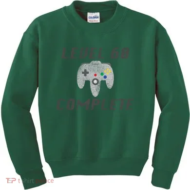 Level 60 Complete 60th Birthday Kids Sweatshirt
