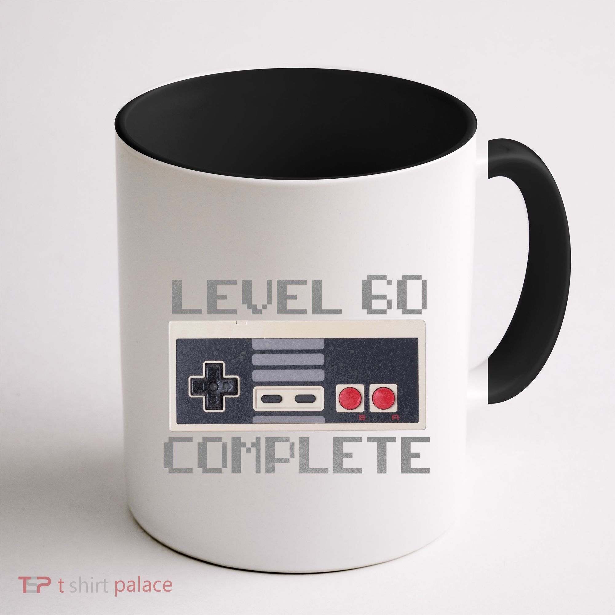 Level 60 Complete Retro Gamer 60th Birthday Coffee Mug