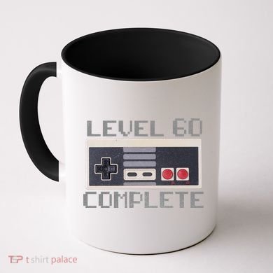 Level 60 Complete Retro Gamer 60th Birthday Coffee Mug