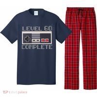 Level 60 Complete Retro Gamer 60th Birthday Pajama Set thumb 0
