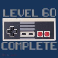 Level 60 Complete Retro Gamer 60th Birthday Polo thumb 2