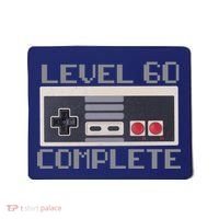 Level 60 Complete Retro Gamer 60th Birthday Mousepad thumb 0