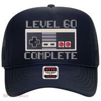 Level 60 Complete Retro Gamer 60th Birthday Hat thumb 0