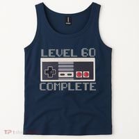 Level 60 Complete Retro Gamer 60th Birthday Tank Top thumb 2