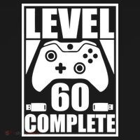 Level 60 Complete Video Gamer 60th Birthday Backpack thumb 2