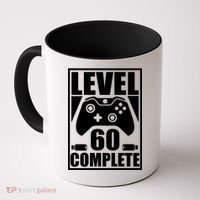 Level 60 Complete Video Gamer 60th Birthday Coffee Mug thumb 0