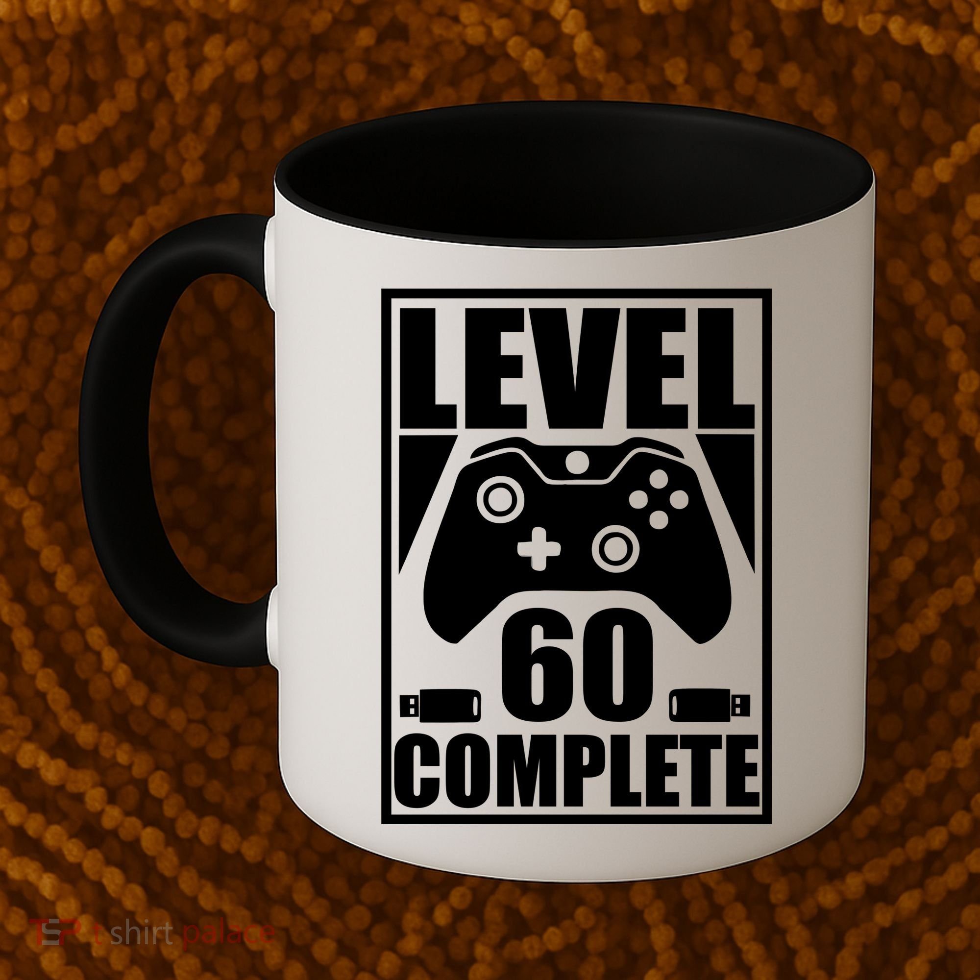 Level 60 Complete Video Gamer 60th Birthday Coffee Mug