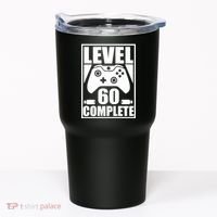 Level 60 Complete Video Gamer 60th Birthday Tumbler thumb 0