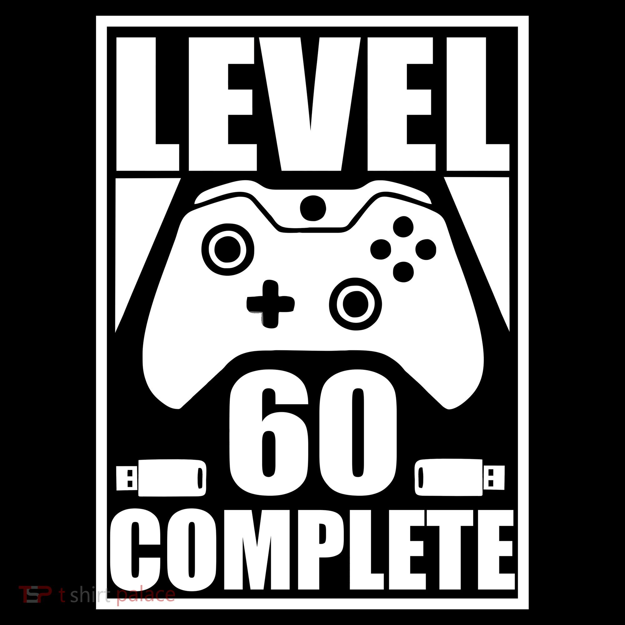 Level 60 Complete Video Gamer 60th Birthday Ornament