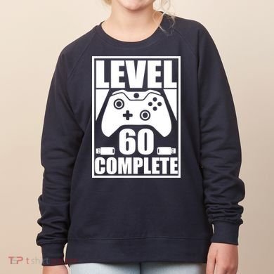 Level 60 Complete Video Gamer 60th Birthday Women's Sweatshirt