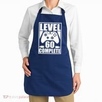 Level 60 Complete Video Gamer 60th Birthday Apron thumb 2