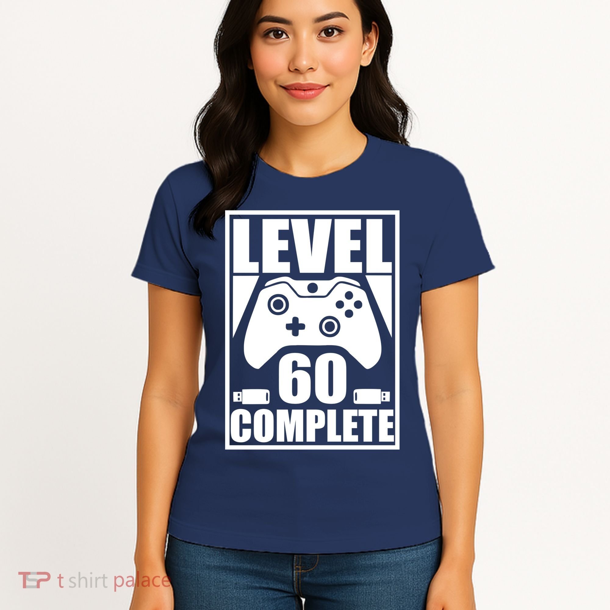 Level 60 Complete Video Gamer 60th Birthday Women's T-Shirt