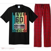 Level 60 Unlocked Funny Retro Gamer Birthday Pajama Set thumb 0