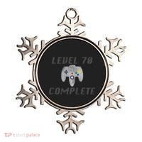 Level 70 Complete 70th Birthday Ornament thumb 0