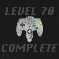 Level 70 Complete 70th Birthday Ornament thumb 1