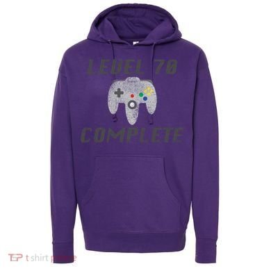 Level 70 Complete 70th Birthday Hoodie