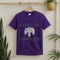 Level 70 Complete 70th Birthday T-Shirt thumb 2