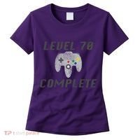 Level 70 Complete 70th Birthday Women's T-Shirt thumb 0