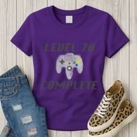 Level 70 Complete 70th Birthday Women's T-Shirt thumb 3