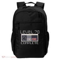 Level 70 Complete Retro Gamer 70th Birthday Backpack thumb 0