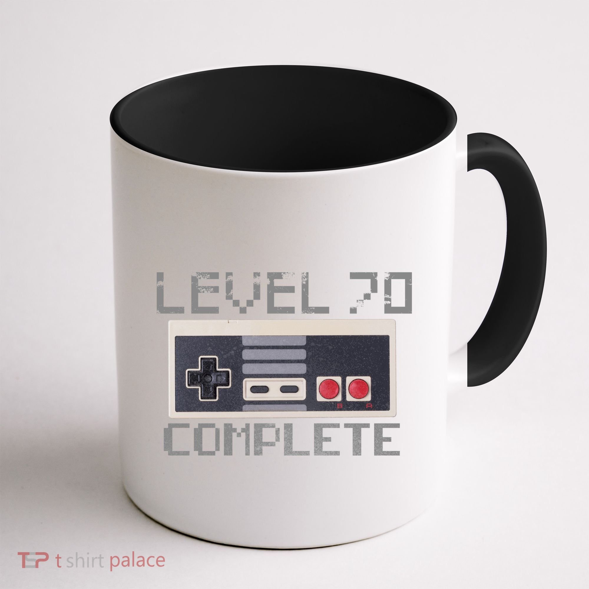 Level 70 Complete Retro Gamer 70th Birthday Coffee Mug