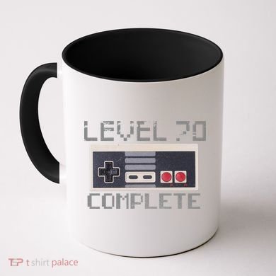 Level 70 Complete Retro Gamer 70th Birthday Coffee Mug