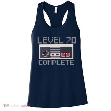 Level 70 Complete Retro Gamer 70th Birthday Women's Tank Top