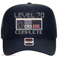 Level 70 Complete Retro Gamer 70th Birthday Hat thumb 0
