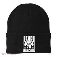 Level 70 Complete Video Gamer 70th Birthday Beanie thumb 0