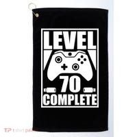 Level 70 Complete Video Gamer 70th Birthday Golf Towel thumb 0