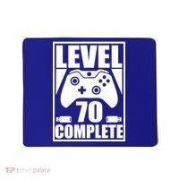 Level 70 Complete Video Gamer 70th Birthday Mousepad thumb 0