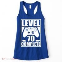 Level 70 Complete Video Gamer 70th Birthday Women's Tank Top thumb 0