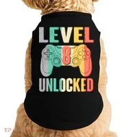 Level 8 Unlocked Eight Years Old Doggie Tank thumb 0