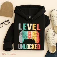 Level 8 Unlocked Eight Years Old Hoodie thumb 4