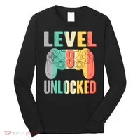 Level 8 Unlocked Eight Years Old Long Sleeve Shirt thumb 0