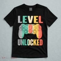 Level 8 Unlocked Eight Years Old T-Shirt thumb 5