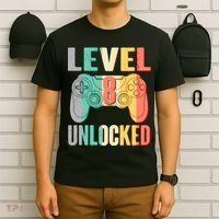 Level 8 Unlocked Eight Years Old T-Shirt thumb 6