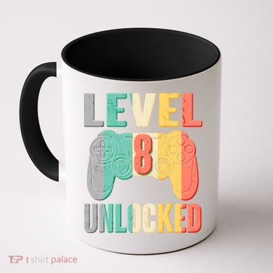 Level 8 Unlocked Eight Years Old Coffee Mug