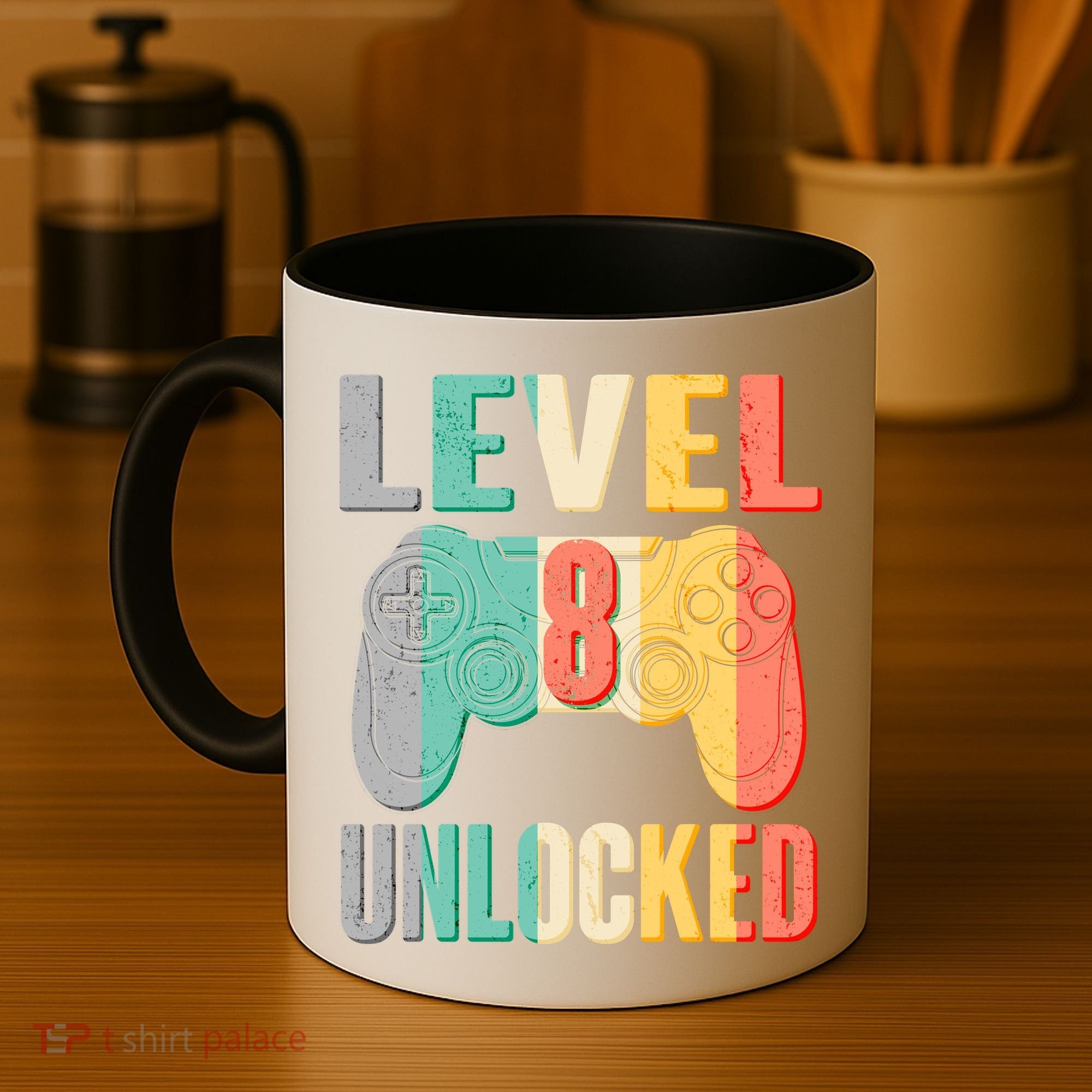 Level 8 Unlocked Eight Years Old Coffee Mug