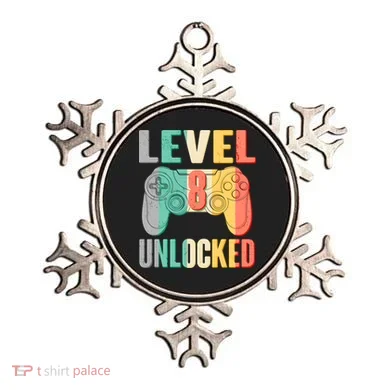 Level 8 Unlocked Eight Years Old Ornament