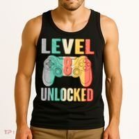 Level 8 Unlocked Eight Years Old Tank Top thumb 3