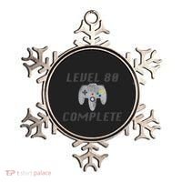 Level 80 Complete 80th Birthday Ornament thumb 0