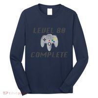 Level 80 Complete 80th Birthday Long Sleeve Shirt thumb 0