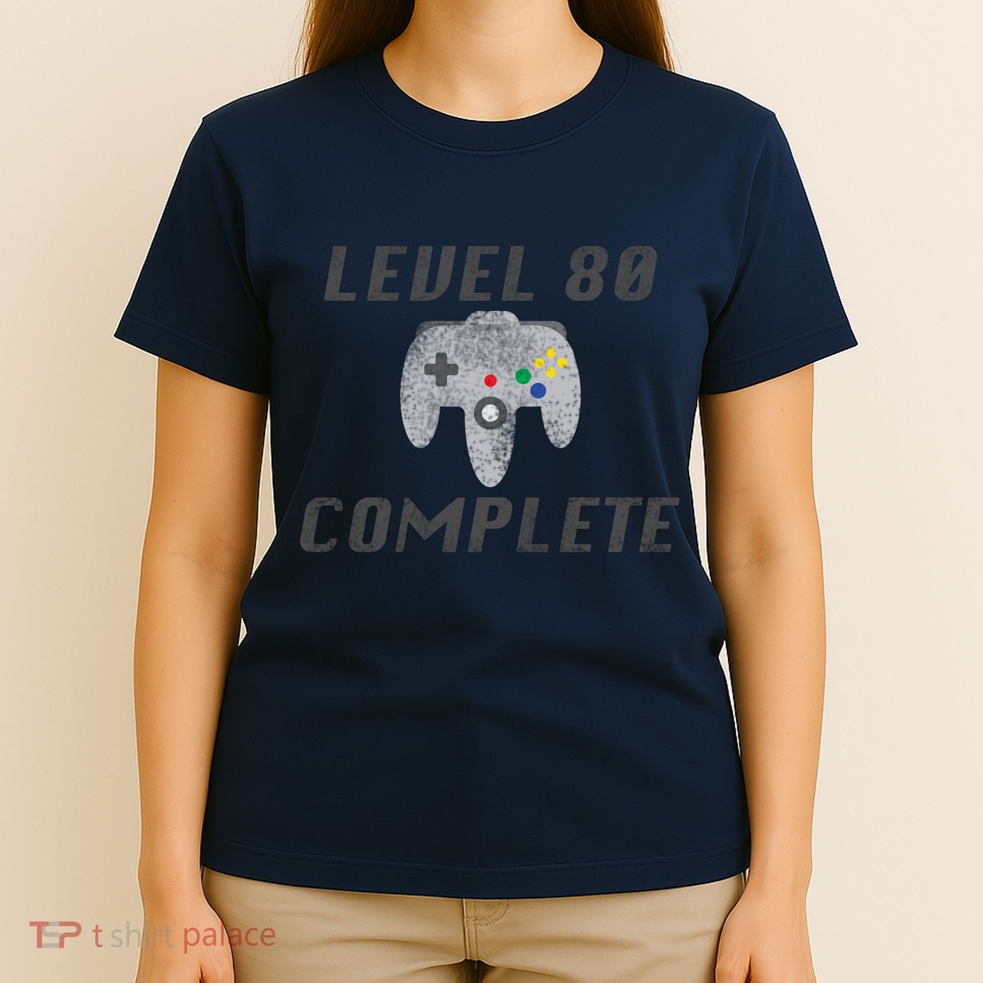 Level 80 Complete 80th Birthday T-Shirt