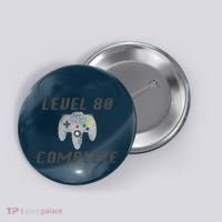 Level 80 Complete 80th Birthday Button thumb 0