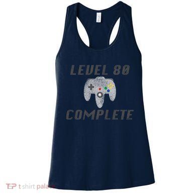 Level 80 Complete 80th Birthday Women's Tank Top
