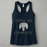 Level 80 Complete 80th Birthday Women's Tank Top thumb 3