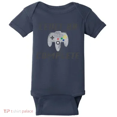 Level 80 Complete 80th Birthday Baby Bodysuit